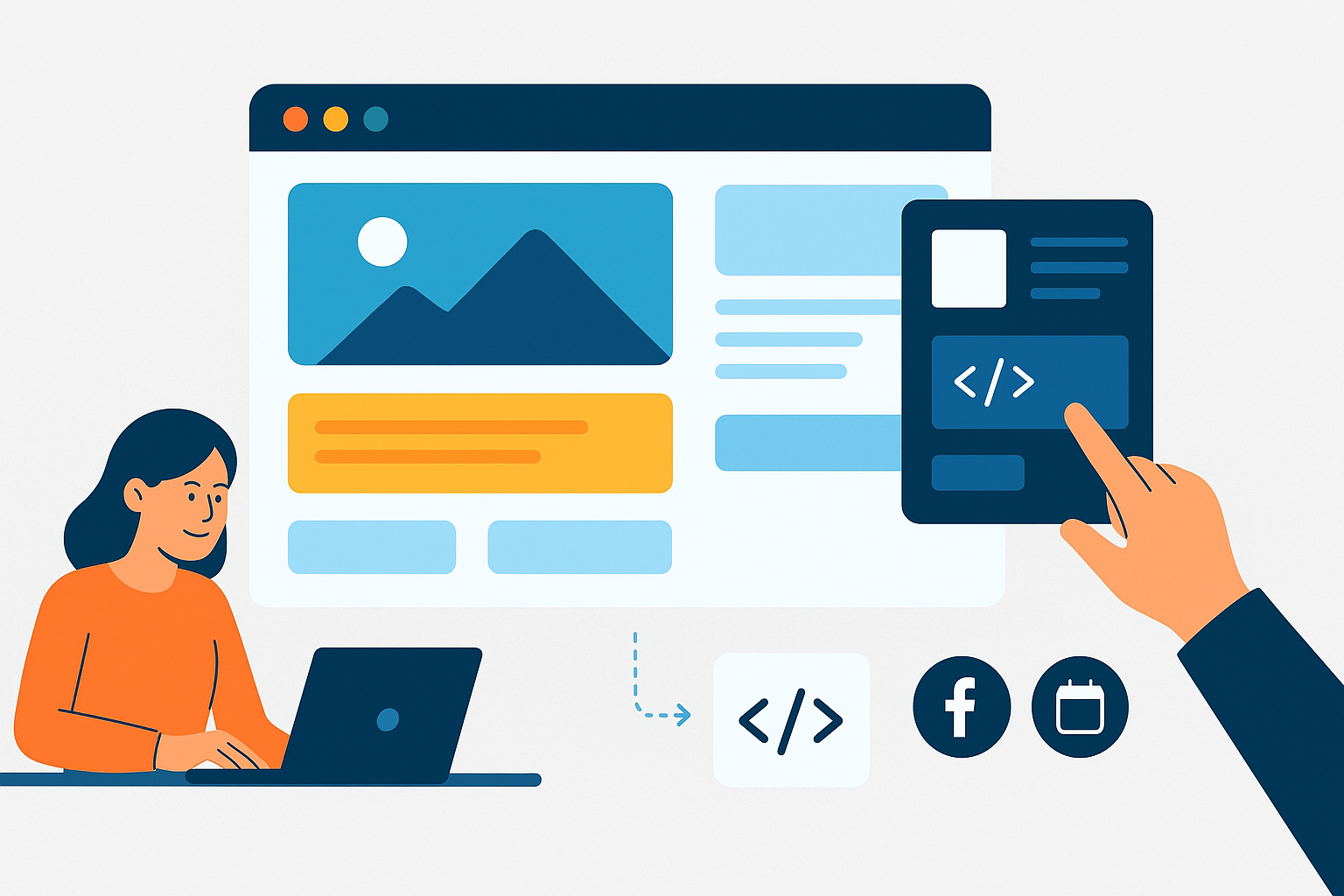 Créateur de page web Metapartage